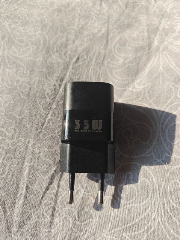 Caricatore GAN 33W Type C + USB compatto