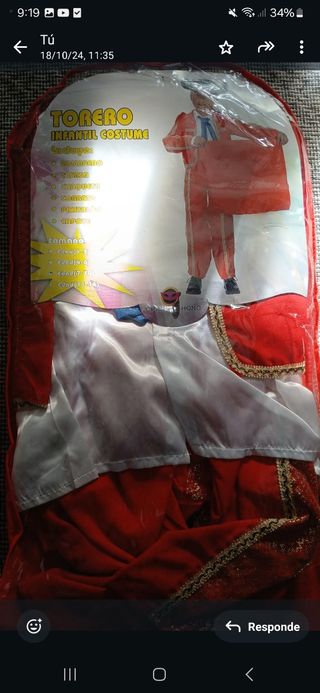 Costume da torero per bambini
