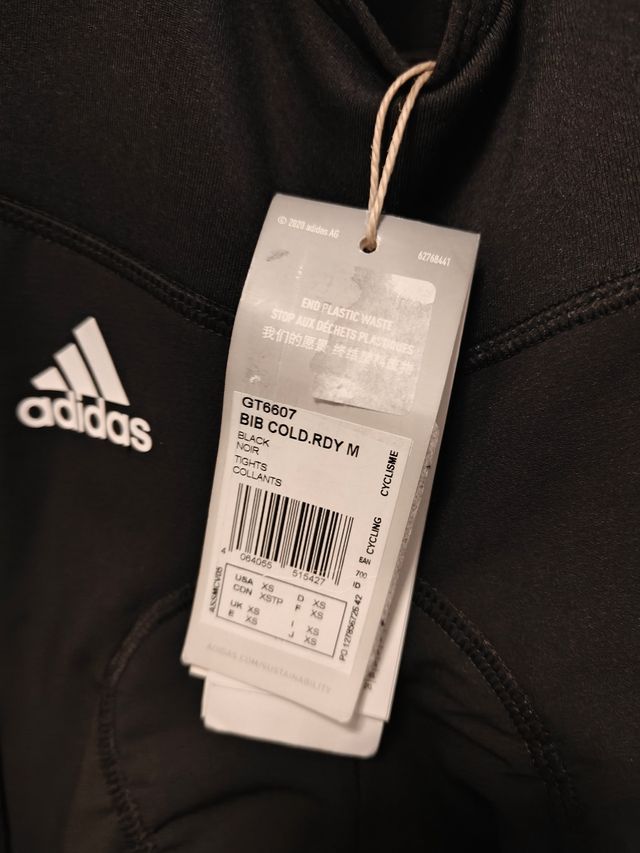 Salopette ciclismo adidas xs