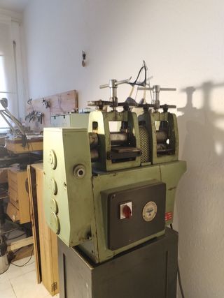Laminadora eléctrica joyería