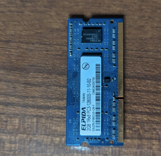 Ram 2GB PC3-12800S Elpida per notebook