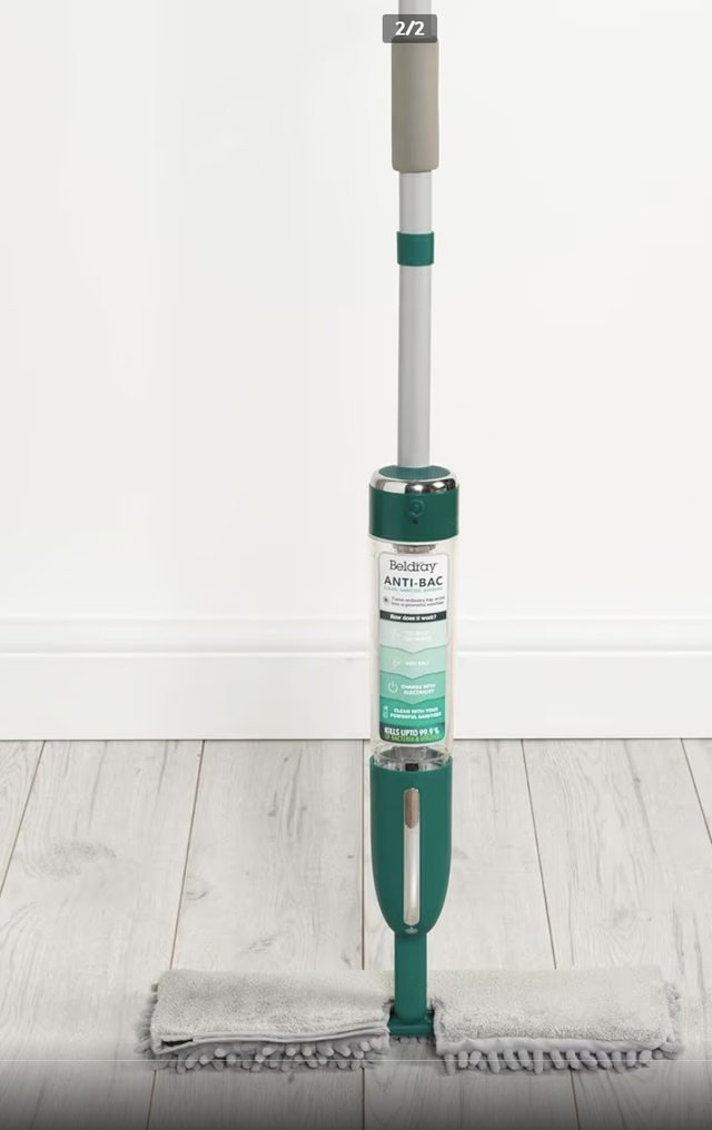 Beldray spray mop lavapavimenti