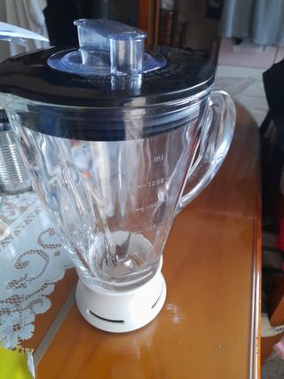 SOLO VASO JARRA GRANDE DE CRISTAL RECIO 