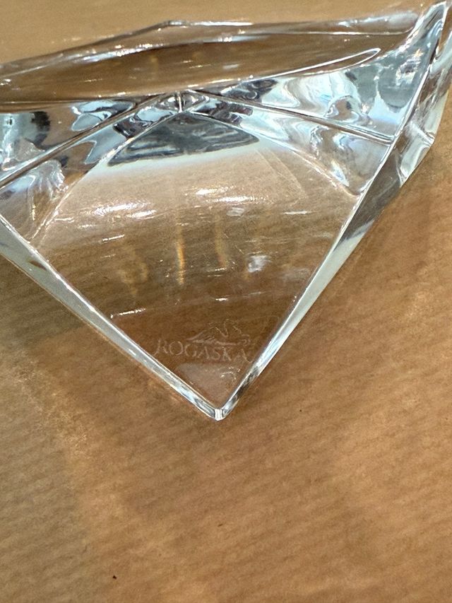 Candelabro de cristal Rogaska