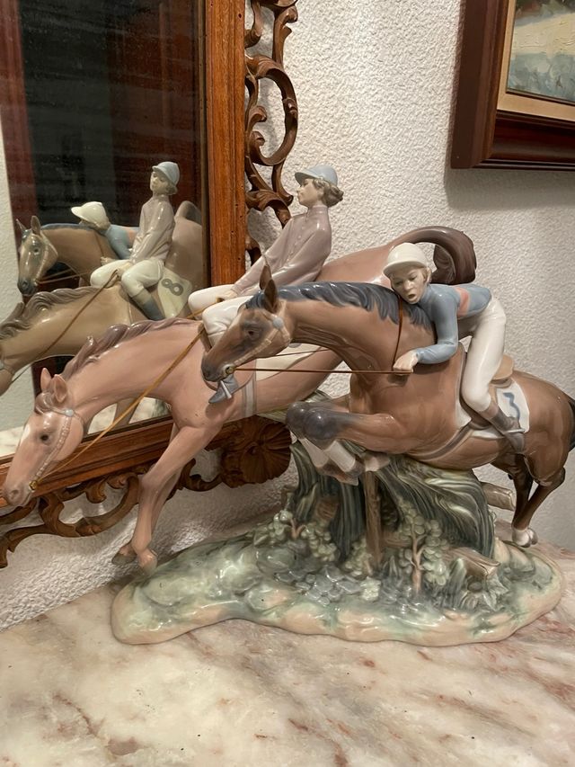 Carrera de caballos Lladro