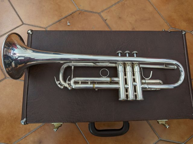 B&S tromba sib 3137/2 Challenger 2 argentata