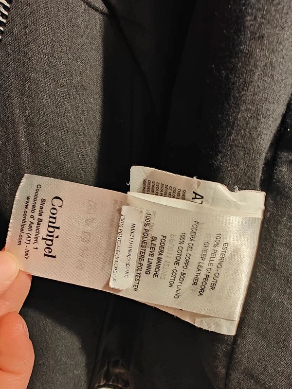 Giubbotto in pelle di pecora Conbipel 46