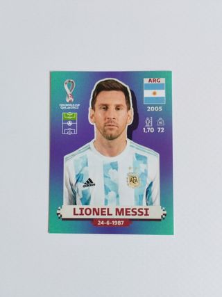MESSI CROMO PANINI MUNDIAL CATAR 2022