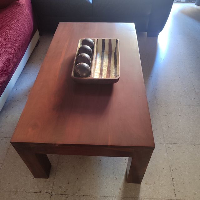 Mesa baja de Madera