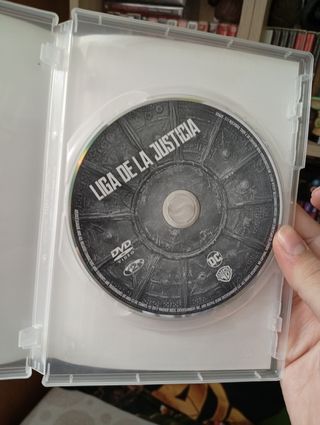 La liga de la justicia DC DVD