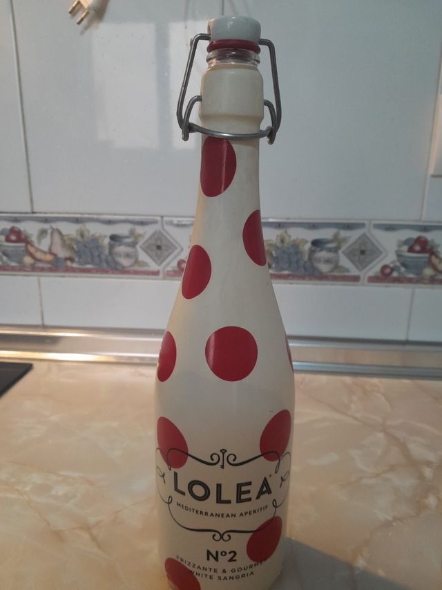 Botella de adorno