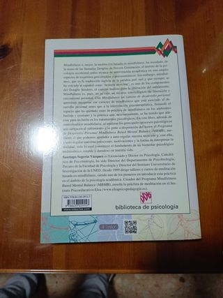 Mindfulness: un camino de desarrollo personal. Programa de desarrollo personal Mindfulness Based Mental Balance (MBMB)