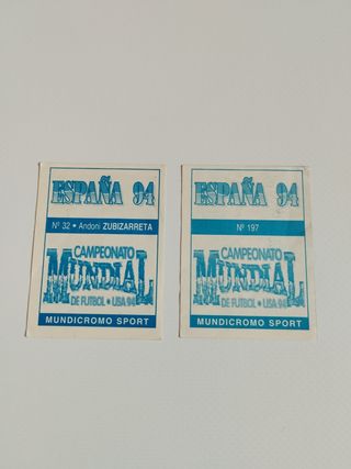 ESPAÑA CROMOS MUNDIAL 1994 MUNDICROMO