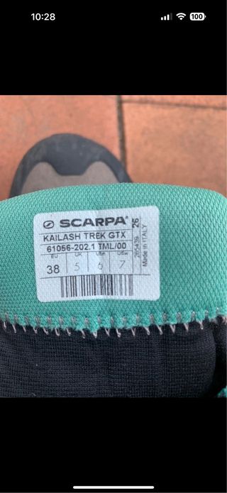 Scarpa trekking scarpa kailash