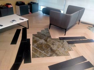 Arreglo de suelos en PVC y en moqueta