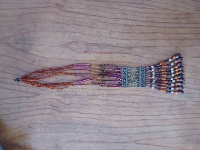 Collar étnico vintage de los 70