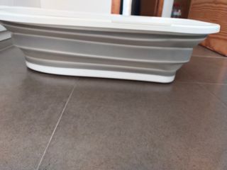 Bañera bebe portatil (85x47x21 cm)y adaptador vate