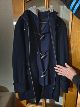 Abrigo de hombre de lana Adolfo Dominguez