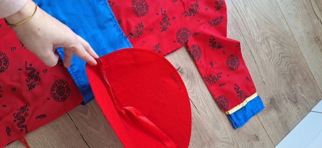 Disfraz chino mandarino 6-7 años