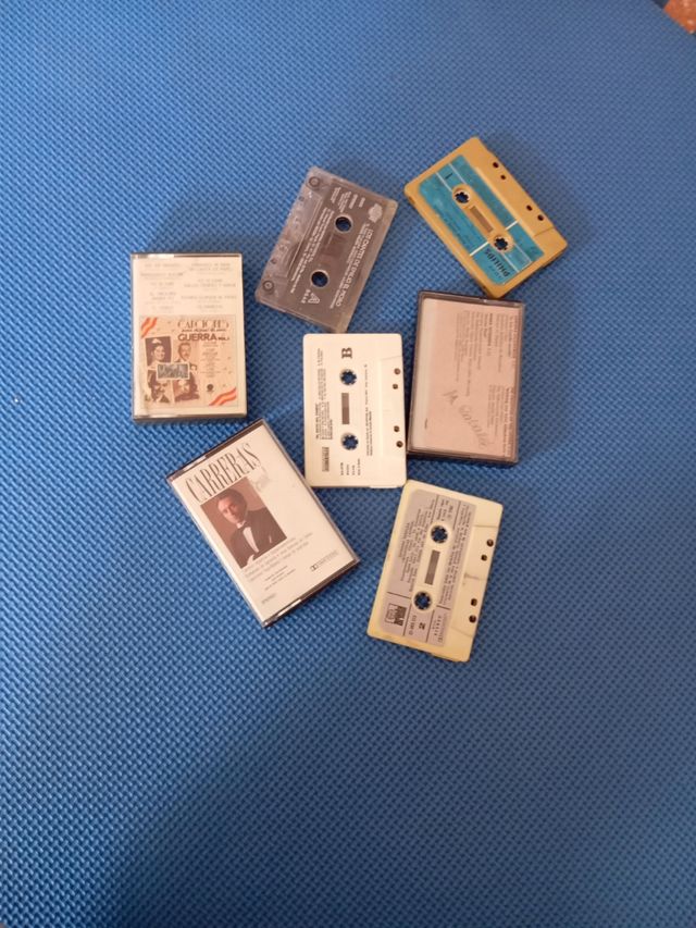 Cintas de música antiguas