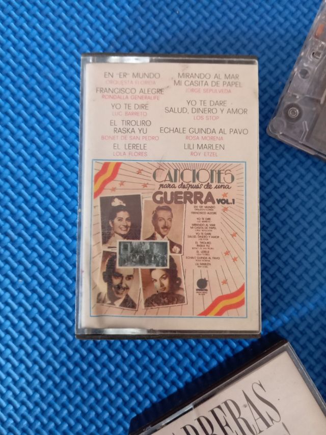 Cintas de música antiguas