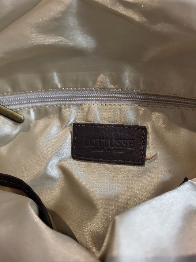 Bolso Lottusse piel marron