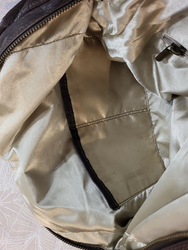 Bolso Lottusse piel marron