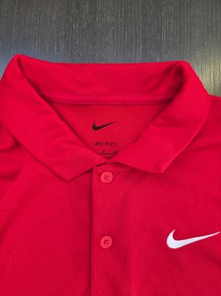 Polo Nike Rojo talla S
