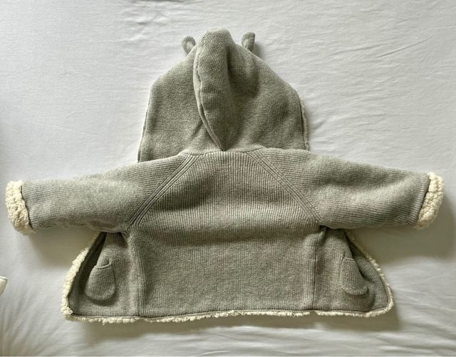 Abrigo borreguito bebe  Mango