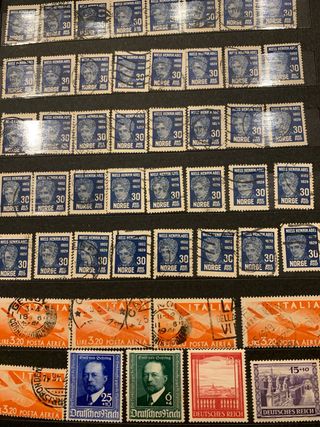 Lotto francobolli del modo