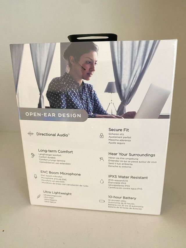 OPN SOUND Chat Auriculares de Audio direccionales 