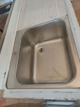 Fregadero industrial acero