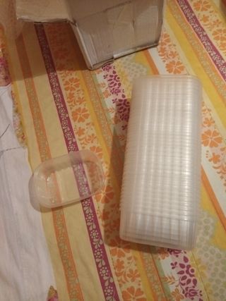 Vaschette trasparenti plastica 