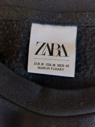Sudadera Zara 