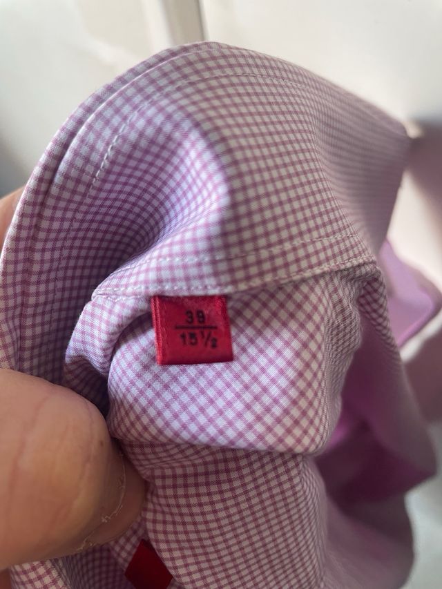 Camicia uomo hugo boss taglia 39 slim fit