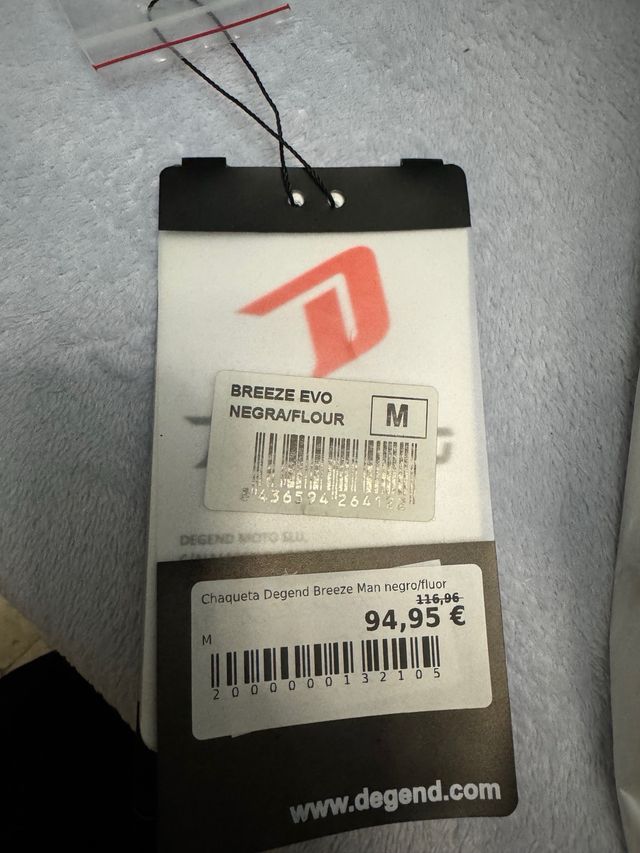 Chaqueta moto Talla M