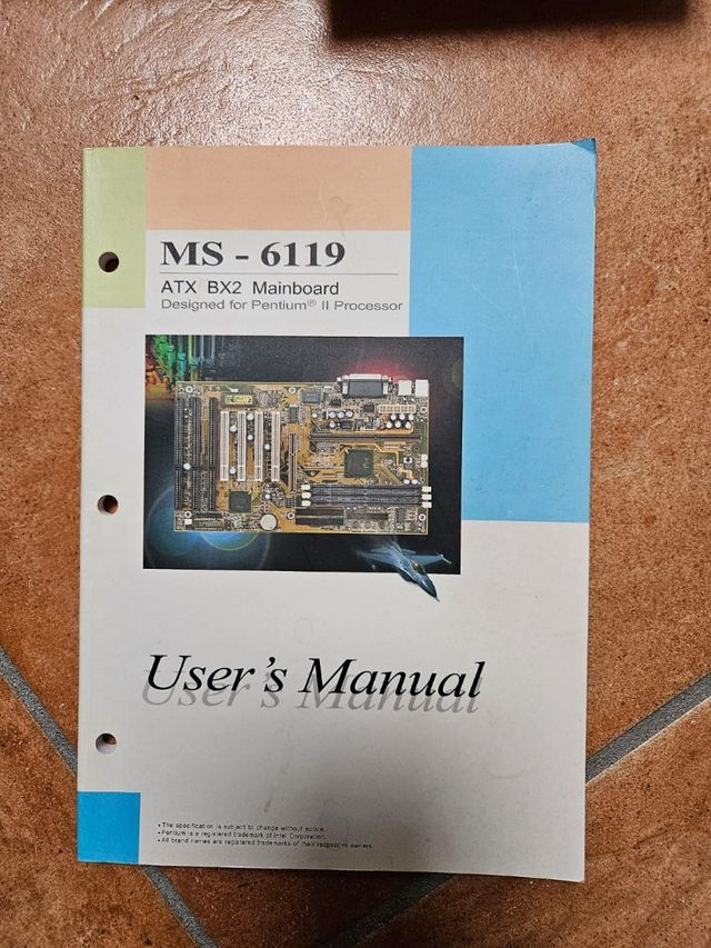 Manuale d'uso Ms-6119
