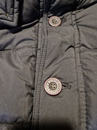 Chaquetón negro Abercrombie  Fitch L
