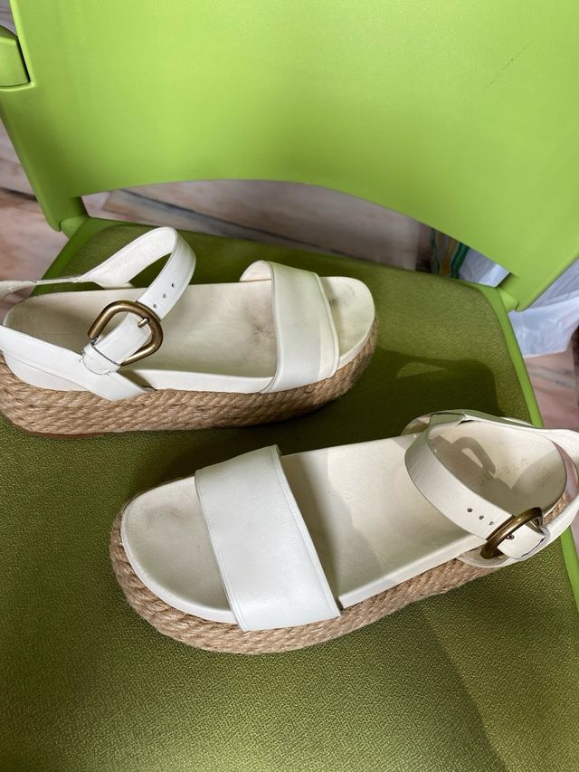 Sandalias plataforma uterqüe