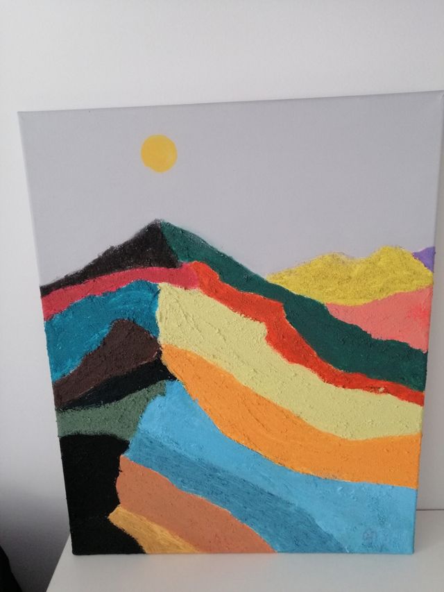 Óleo. Artista emergente