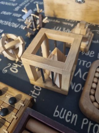 11 puzzles de madera