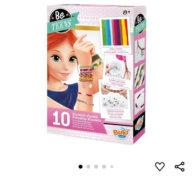 Juego para hacer pulseras nuevo