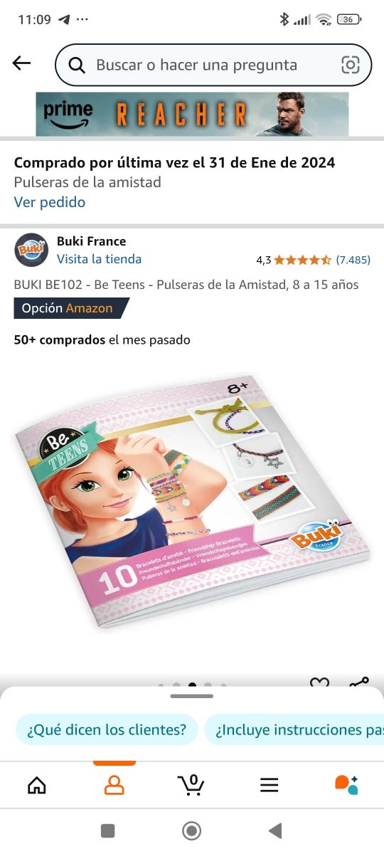 Juego para hacer pulseras nuevo