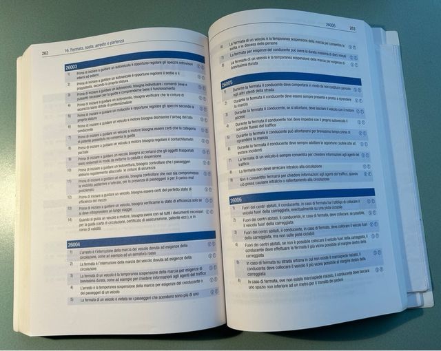 Quiz ministeriale per patente di guida A B BE