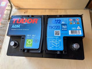  Batería Tudor AGM TK720  72Ah  760A EN  12V 