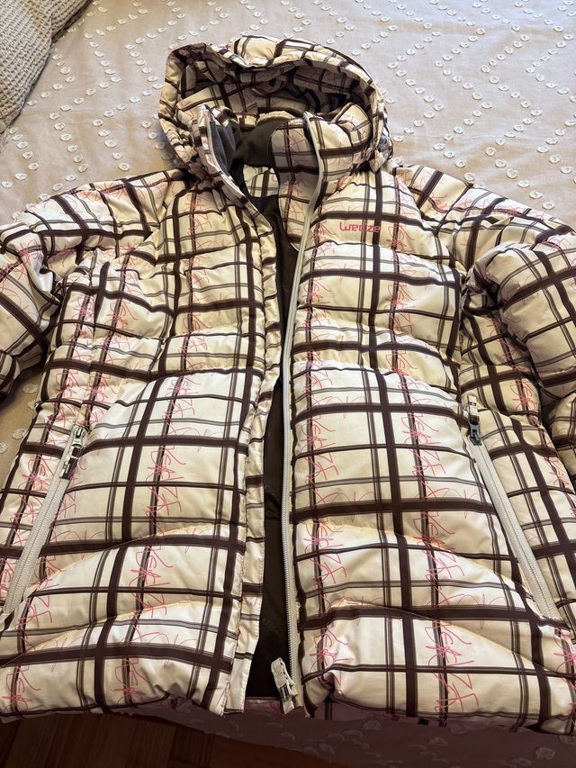 Chaqueta de la nieve abrigosa de decatlón