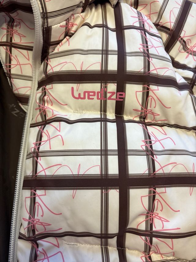 Chaqueta de la nieve abrigosa de decatlón