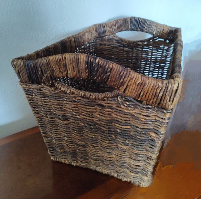 Cestino in vimini