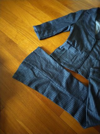 Disfraz gánster mujer talla S