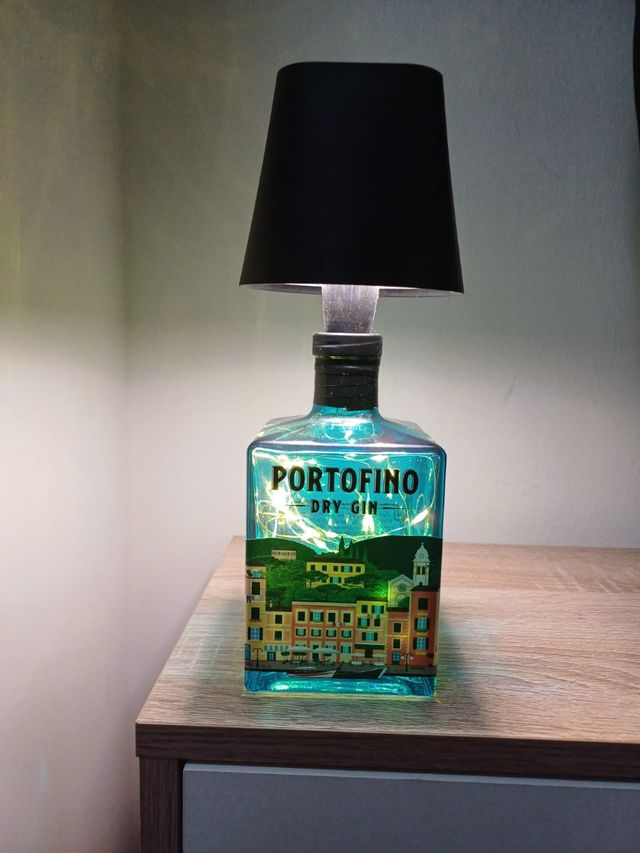 Bottiglia lampada Portofino